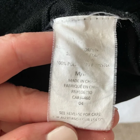 🖤VINCE🖤 Black Wool Mixed Media Dress - Picture 8 of 11